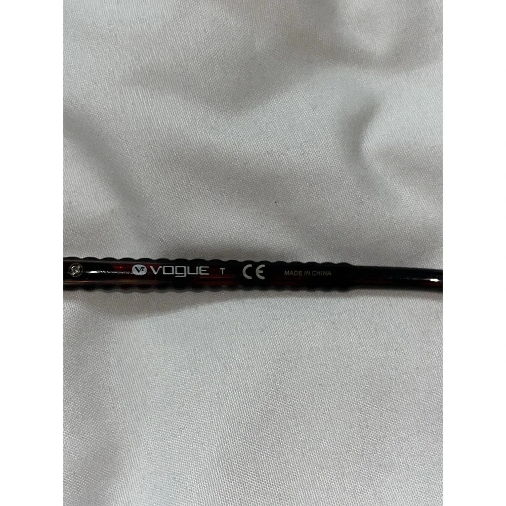 VOGUE EYEGLASSES FRAME VO 3998 934 50-19-135 BLACK TORTOISE HALF RIMLESS  Frames